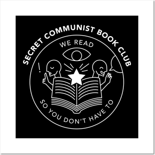 Secret Commie Book Club Posters and Art